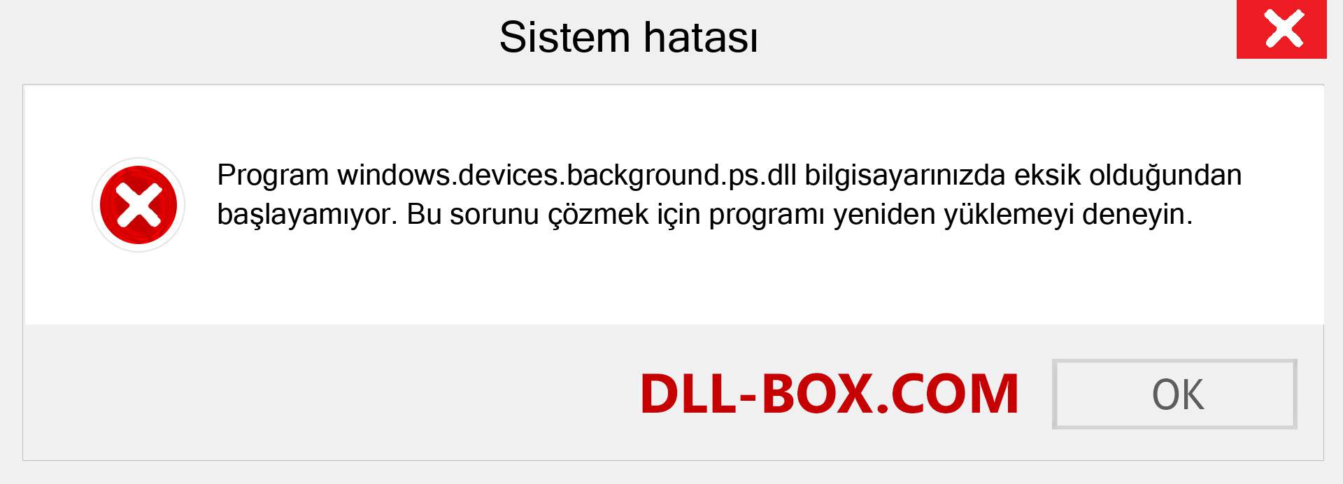 windows.devices.background.ps.dll dosyası eksik mi? Windows 7, 8, 10 için İndirin - Windows'ta windows.devices.background.ps dll Eksik Hatasını Düzeltin, fotoğraflar, resimler